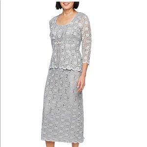 R & M Richard Lace Sheath Dress & Jacket.